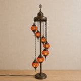 Turkish Floor Lamp with 7 Globes - FO