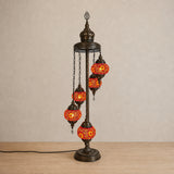 Turkish Floor Lamp with 5 Globes - FO