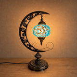 Crescent Moon Lamps - Blue 2