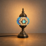 Table Lamps - Blue Dream — lit