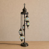 Turkish Floor Lamp with 5 Globes - RDM2