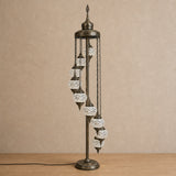 Turkish Floor Lamp with 9 Globes