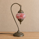 Swan Lamps Mosaics - Pink Pastel Crackle