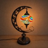 Crescent Moon Lamps - Colourful 1