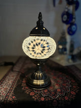 Table Lamps- White Mirror