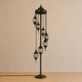 Turkish Floor Lamp with 7 Globes - RDM2