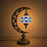 Crescent Moon Lamps - Blue 3