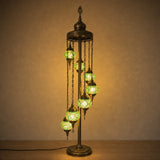 Turkish Floor Lamp with 7 Globes - FG