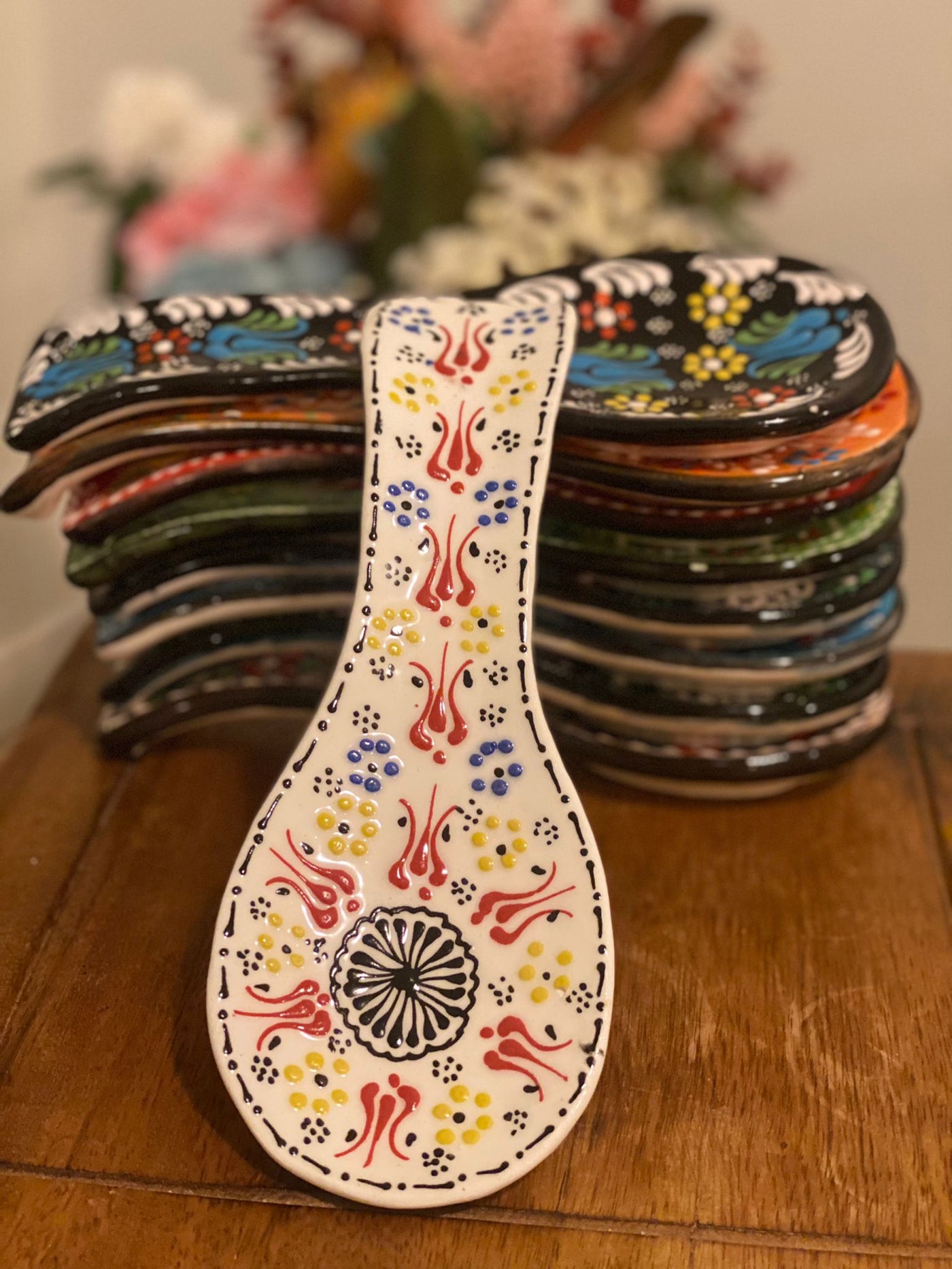 Spoon Holder - White
